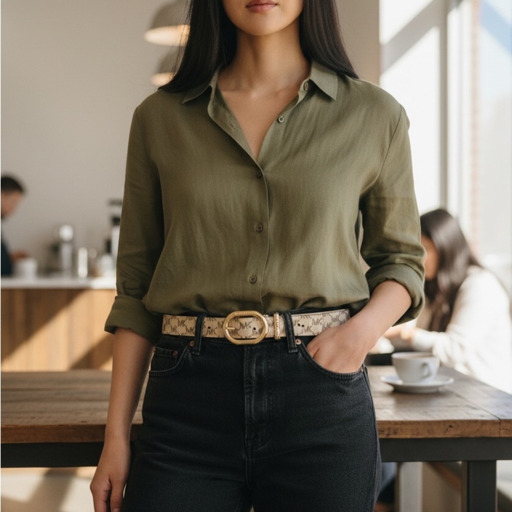 MICHAEL KORS REVERSIBLE BELT (NEW without Tag)